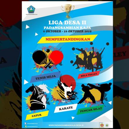 Pendaftaran dan Kegiatan LIGA Desa Padangsambian Kaja Tahun 2019 