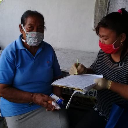 Posyandu Desa Padangsambian Kaja Layani Masyarakat Door-to-door