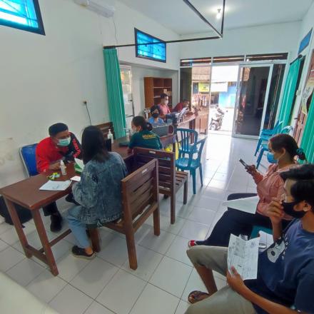 Pemerintah Desa Padangsambian Kaja Aktif Fasilitasi Vaksinasi Booster