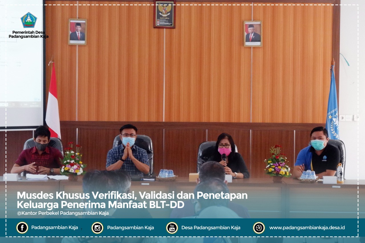 Musdes Khusus Tetapkan 39 Keluarga Miskin Penerima Manfaat BLT-Dana Desa