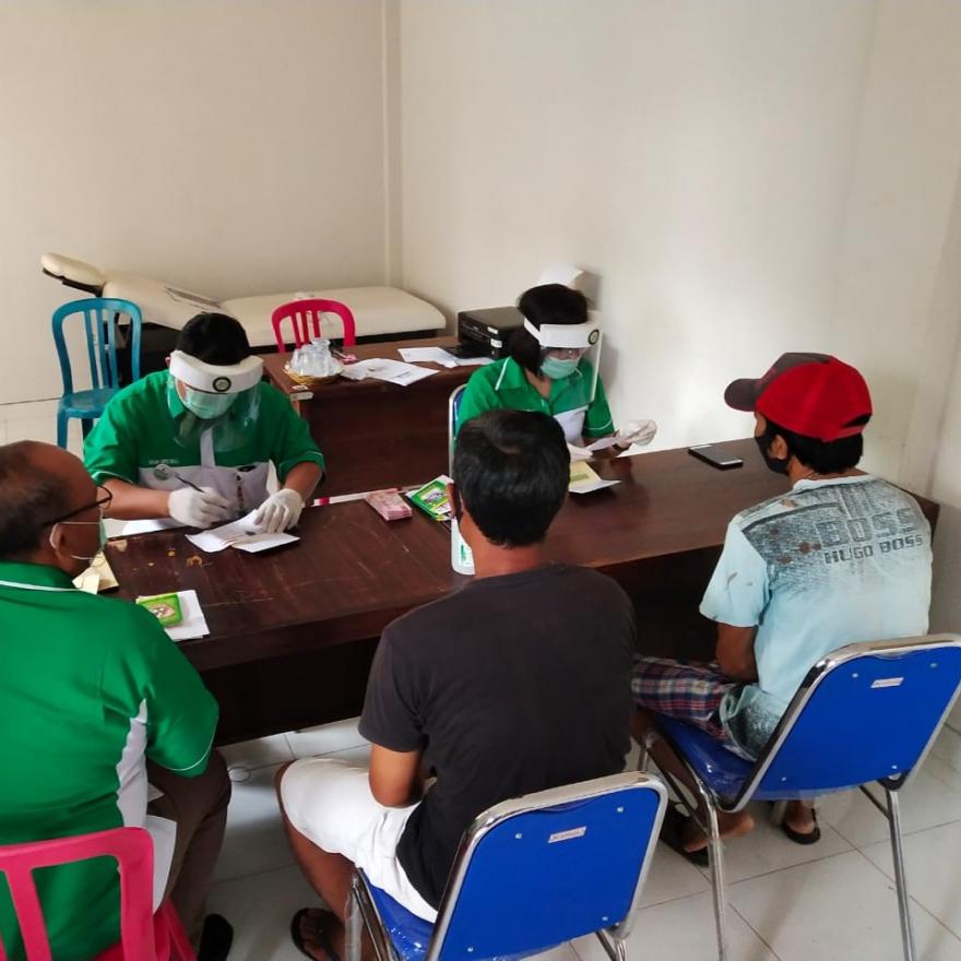 Pemdes Padangsambian Kaja Tuntaskan Penyaluran BLT-DD Tahap 2